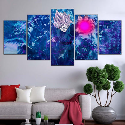 Dragon Ball Wall Art - DR5014 - Black Goku - Super Saiyan Rose - This World Is Mine - Dragon Ball Super - Dragon Ball Poster - Dragon Ball Canvas