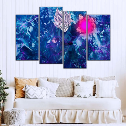 Dragon Ball Wall Art - DR5014 - Black Goku - Super Saiyan Rose - This World Is Mine - Dragon Ball Super - Dragon Ball Poster - Dragon Ball Canvas