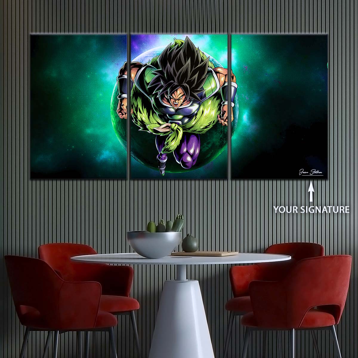 Dragon Ball Wall Art - DR5015 - Broly Ozaru - Dragon Ball Super - Dragon Ball Poster - Dragon Ball Canvas