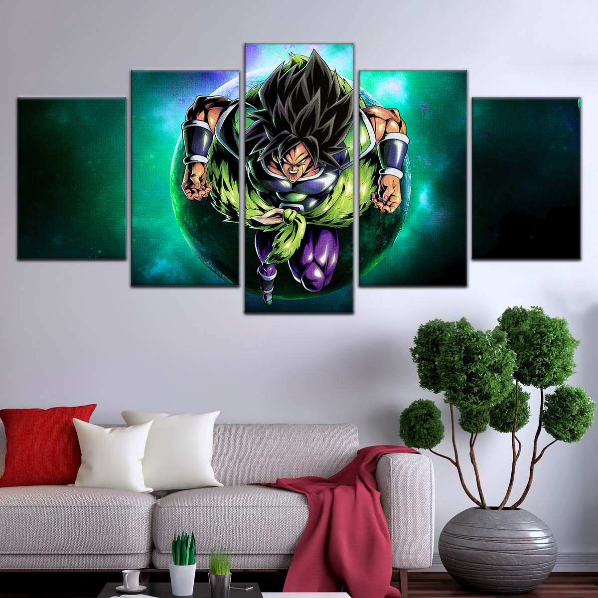 Dragon Ball Wall Art - DR5015 - Broly Ozaru - Dragon Ball Super - Dragon Ball Poster - Dragon Ball Canvas