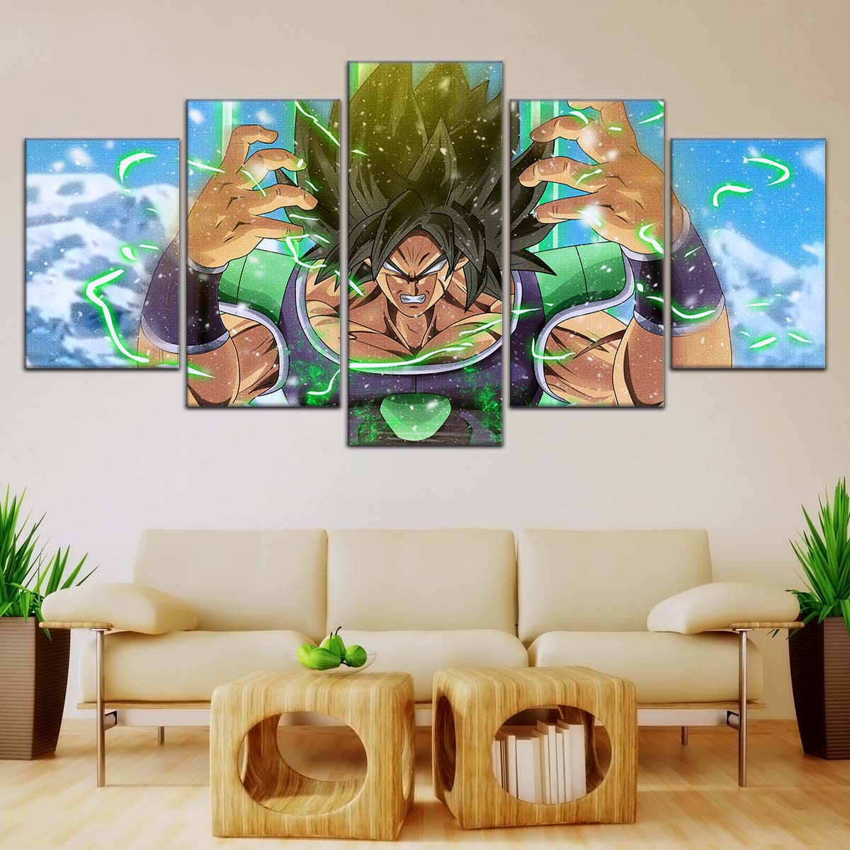 Dragon Ball Wall Art - DR5016 - Broly Unleashed - Dragon Ball Super - Dragon Ball Poster - Dragon Ball Canvas