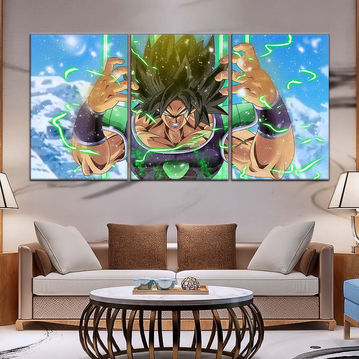 Dragon Ball Wall Art - DR5016 - Broly Unleashed - Dragon Ball Super - Dragon Ball Poster - Dragon Ball Canvas