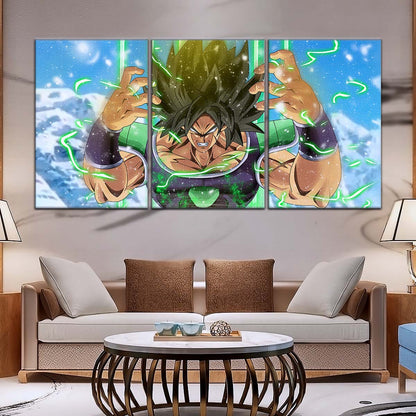 Dragon Ball Wall Art - DR5016 - Broly Unleashed - Dragon Ball Super - Dragon Ball Poster - Dragon Ball Canvas
