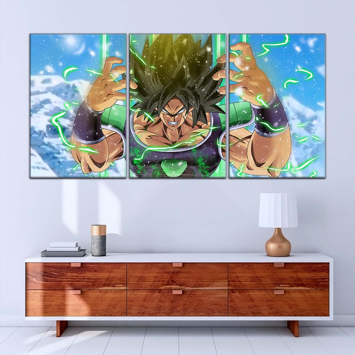Dragon Ball Wall Art - DR5016 - Broly Unleashed - Dragon Ball Super - Dragon Ball Poster - Dragon Ball Canvas