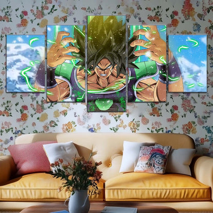 Dragon Ball Wall Art - DR5016 - Broly Unleashed - Dragon Ball Super - Dragon Ball Poster - Dragon Ball Canvas
