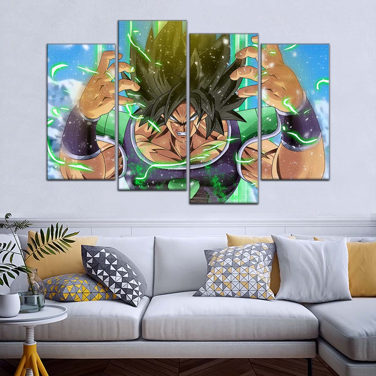 Dragon Ball Wall Art - DR5016 - Broly Unleashed - Dragon Ball Super - Dragon Ball Poster - Dragon Ball Canvas