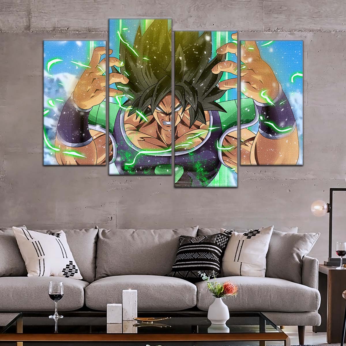 Dragon Ball Wall Art - DR5016 - Broly Unleashed - Dragon Ball Super - Dragon Ball Poster - Dragon Ball Canvas