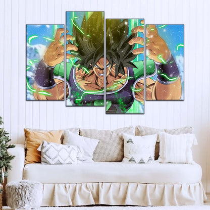 Dragon Ball Wall Art - DR5016 - Broly Unleashed - Dragon Ball Super - Dragon Ball Poster - Dragon Ball Canvas