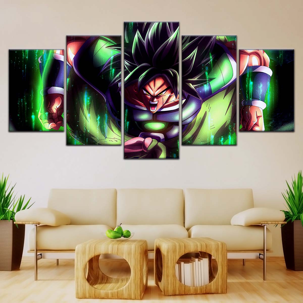 Dragon Ball Wall Art - DR5017 - Broly Unleashed - Dragon Ball Super - Dragon Ball Poster - Dragon Ball Canvas