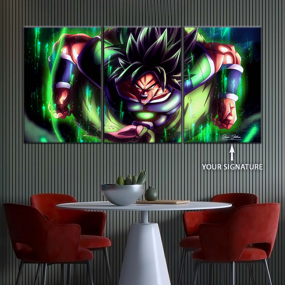 Dragon Ball Wall Art - DR5017 - Broly Unleashed - Dragon Ball Super - Dragon Ball Poster - Dragon Ball Canvas