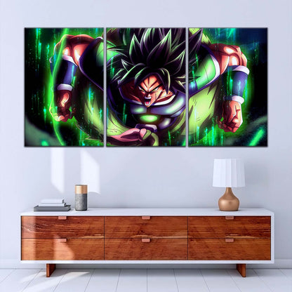 Dragon Ball Wall Art - DR5017 - Broly Unleashed - Dragon Ball Super - Dragon Ball Poster - Dragon Ball Canvas