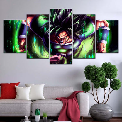 Dragon Ball Wall Art - DR5017 - Broly Unleashed - Dragon Ball Super - Dragon Ball Poster - Dragon Ball Canvas