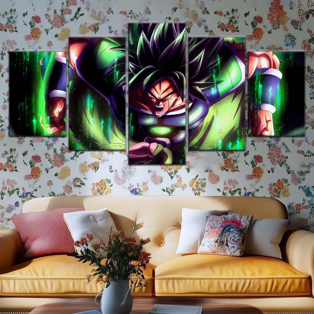 Dragon Ball Wall Art - DR5017 - Broly Unleashed - Dragon Ball Super - Dragon Ball Poster - Dragon Ball Canvas