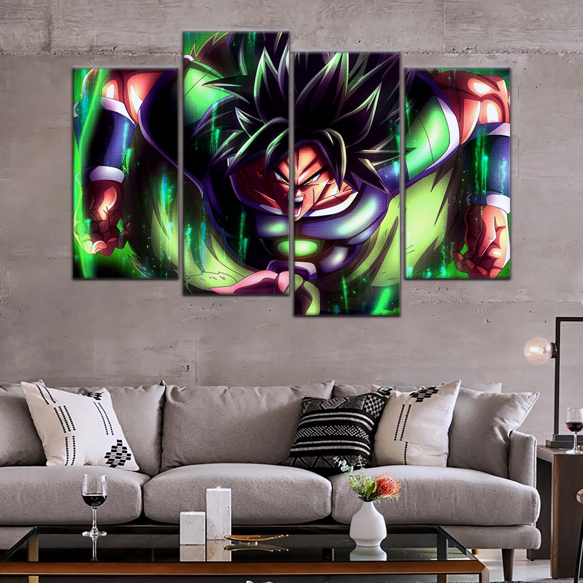 Dragon Ball Wall Art - DR5017 - Broly Unleashed - Dragon Ball Super - Dragon Ball Poster - Dragon Ball Canvas