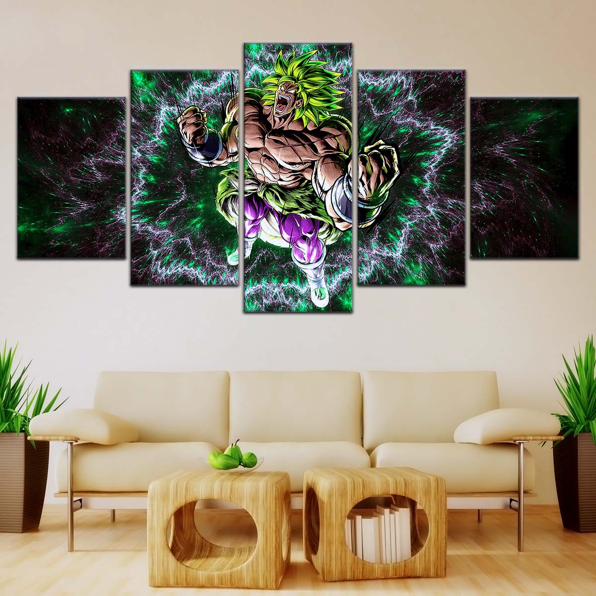 Dragon Ball Wall Art - DR5018 - Broly Unleashed - Dragon Ball Super - Dragon Ball Poster - Dragon Ball Canvas