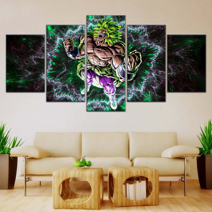Dragon Ball Wall Art - DR5018 - Broly Unleashed - Dragon Ball Super - Dragon Ball Poster - Dragon Ball Canvas