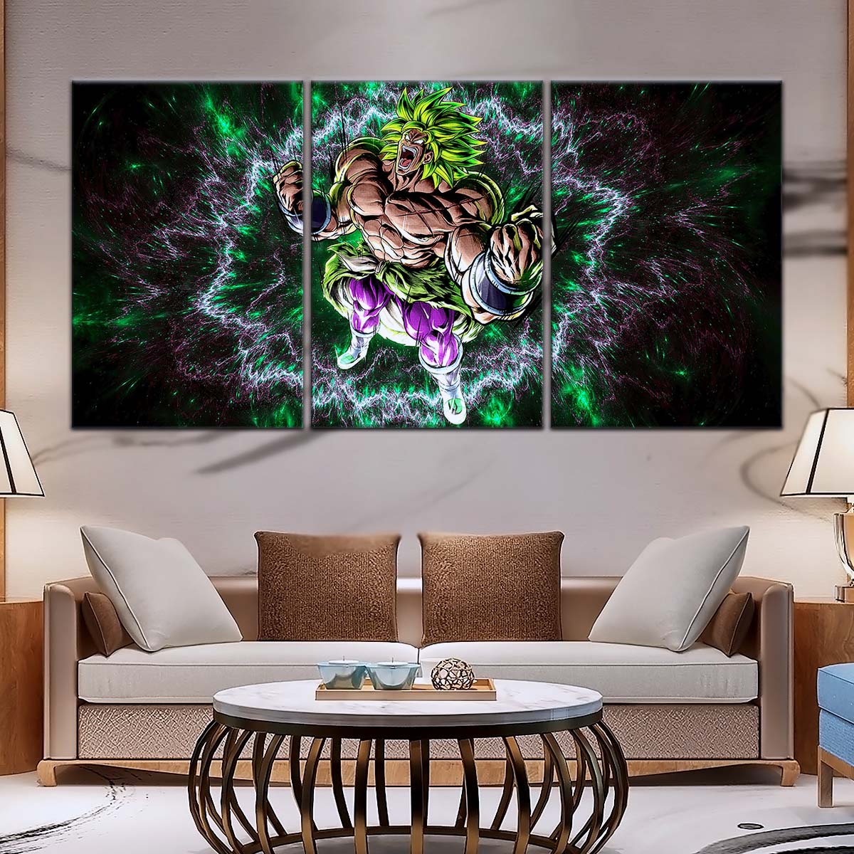 Dragon Ball Wall Art - DR5018 - Broly Unleashed - Dragon Ball Super - Dragon Ball Poster - Dragon Ball Canvas