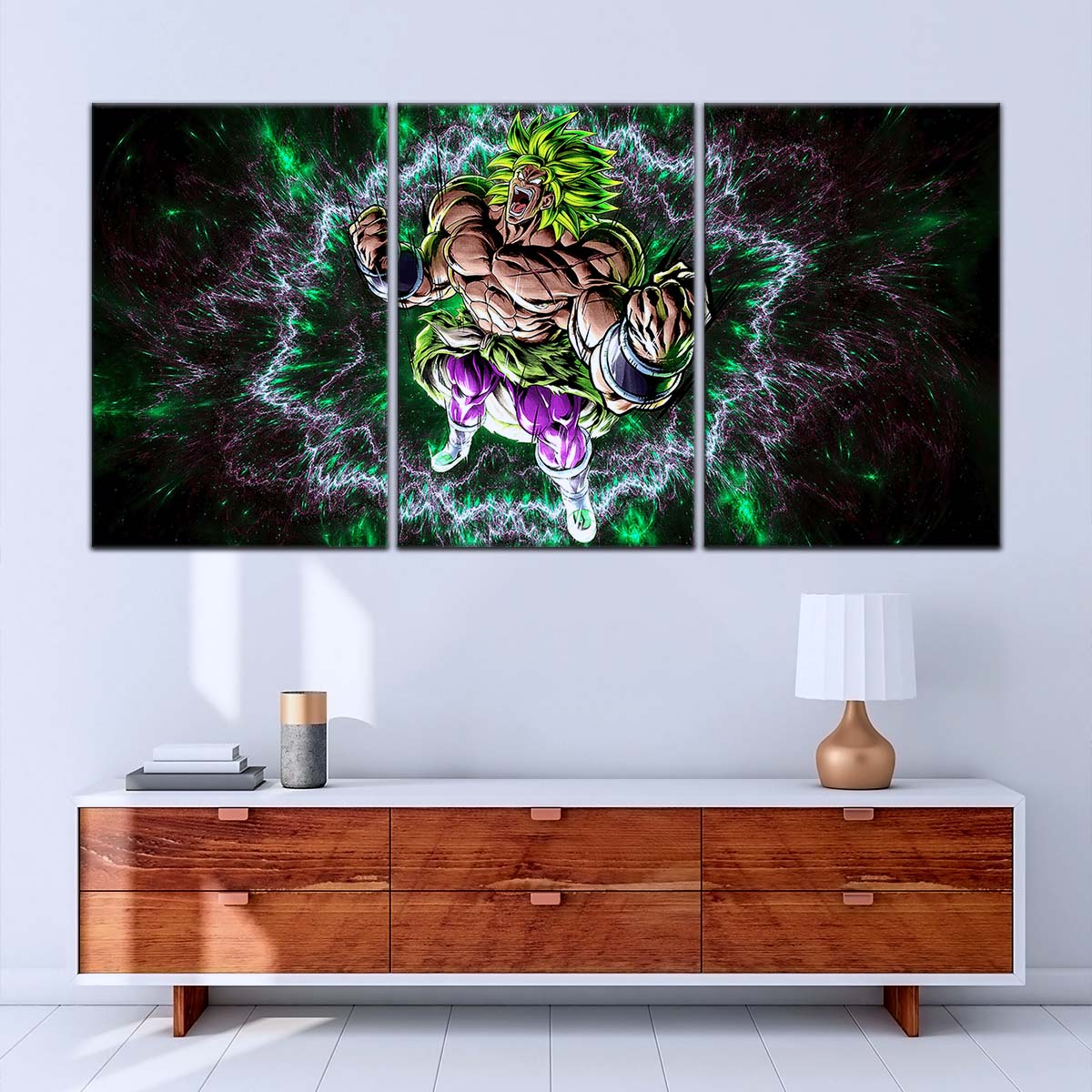 Dragon Ball Wall Art - DR5018 - Broly Unleashed - Dragon Ball Super - Dragon Ball Poster - Dragon Ball Canvas