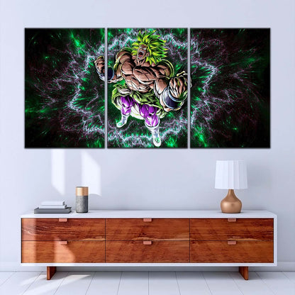 Dragon Ball Wall Art - DR5018 - Broly Unleashed - Dragon Ball Super - Dragon Ball Poster - Dragon Ball Canvas