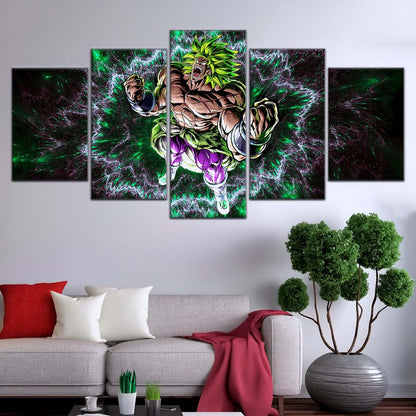 Dragon Ball Wall Art - DR5018 - Broly Unleashed - Dragon Ball Super - Dragon Ball Poster - Dragon Ball Canvas
