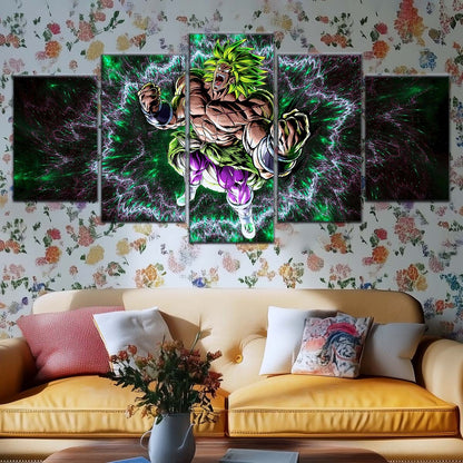 Dragon Ball Wall Art - DR5018 - Broly Unleashed - Dragon Ball Super - Dragon Ball Poster - Dragon Ball Canvas