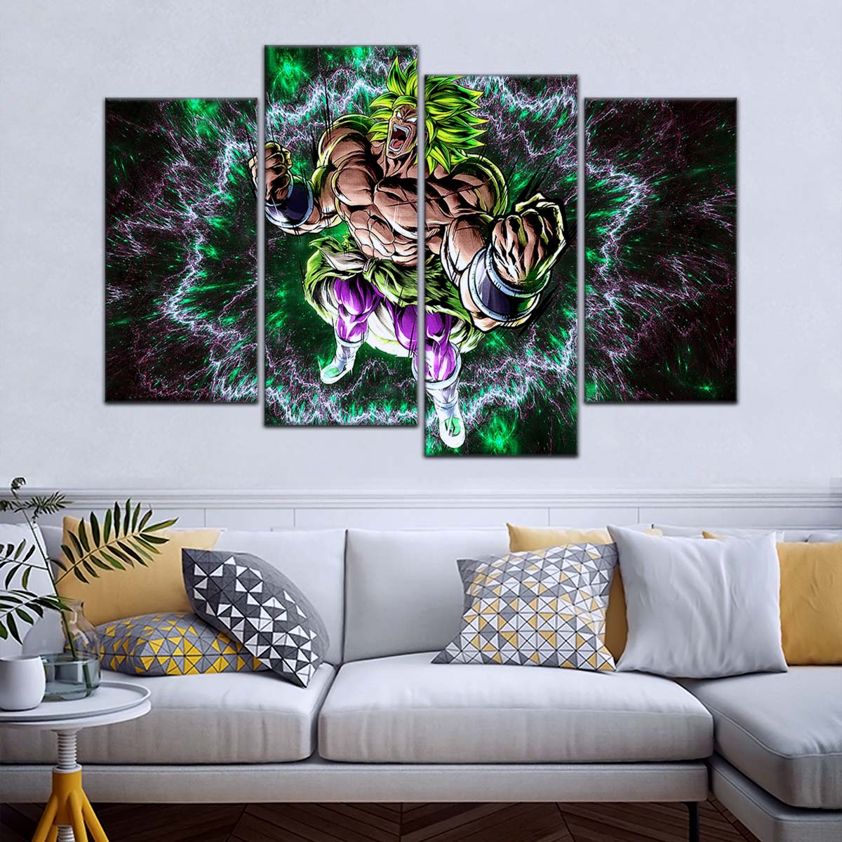 Dragon Ball Wall Art - DR5018 - Broly Unleashed - Dragon Ball Super - Dragon Ball Poster - Dragon Ball Canvas