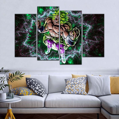Dragon Ball Wall Art - DR5018 - Broly Unleashed - Dragon Ball Super - Dragon Ball Poster - Dragon Ball Canvas