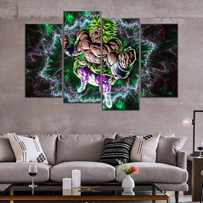 Dragon Ball Wall Art - DR5018 - Broly Unleashed - Dragon Ball Super - Dragon Ball Poster - Dragon Ball Canvas