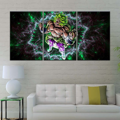 Dragon Ball Wall Art - DR5018 - Broly Unleashed - Dragon Ball Super - Dragon Ball Poster - Dragon Ball Canvas