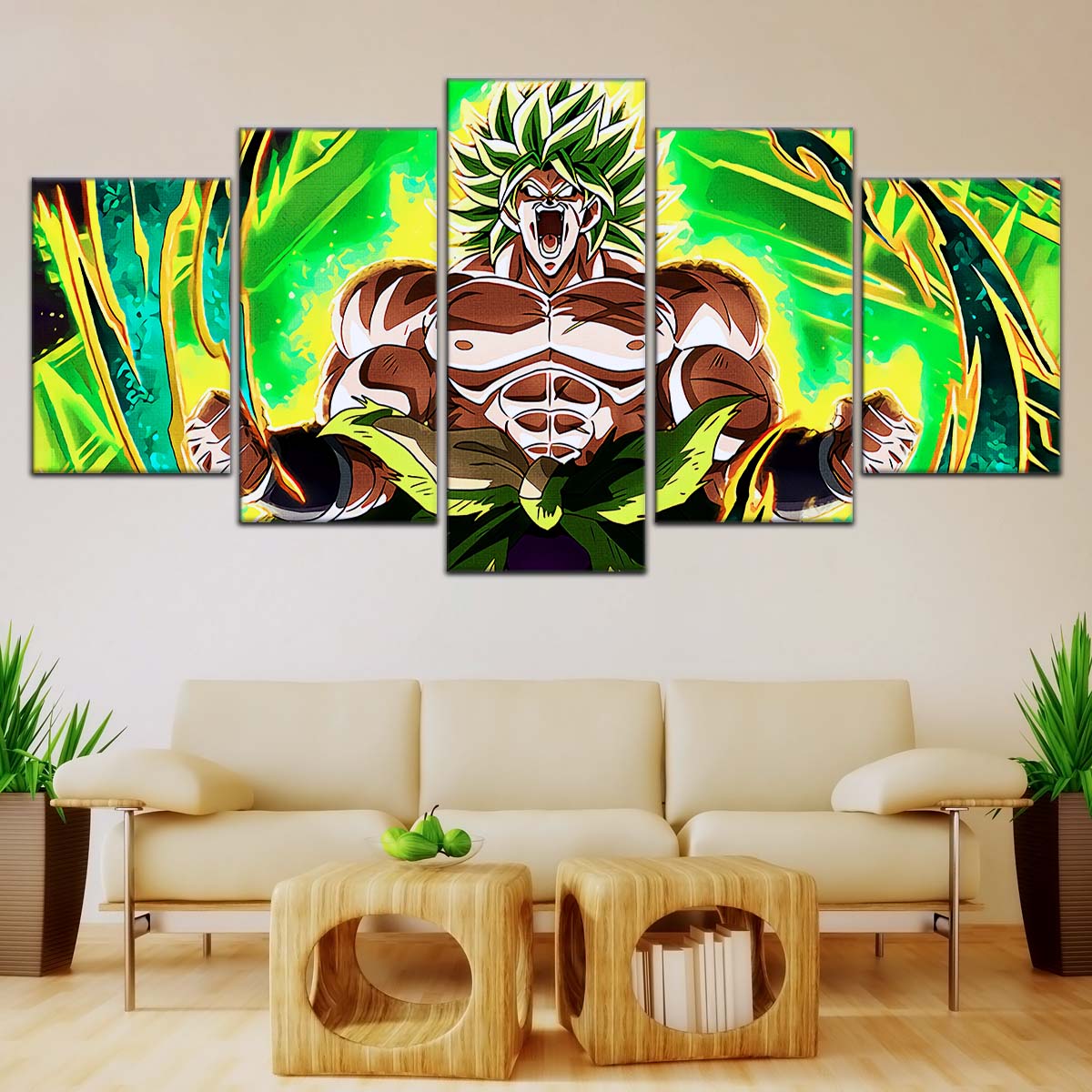 Dragon Ball Wall Art - DR5019 - Broly Unleashed - Dragon Ball Super - Dragon Ball Poster - Dragon Ball Canvas