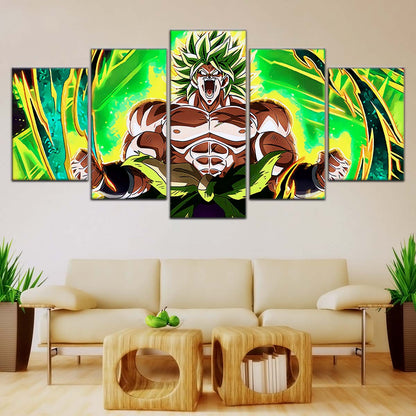 Dragon Ball Wall Art - DR5019 - Broly Unleashed - Dragon Ball Super - Dragon Ball Poster - Dragon Ball Canvas