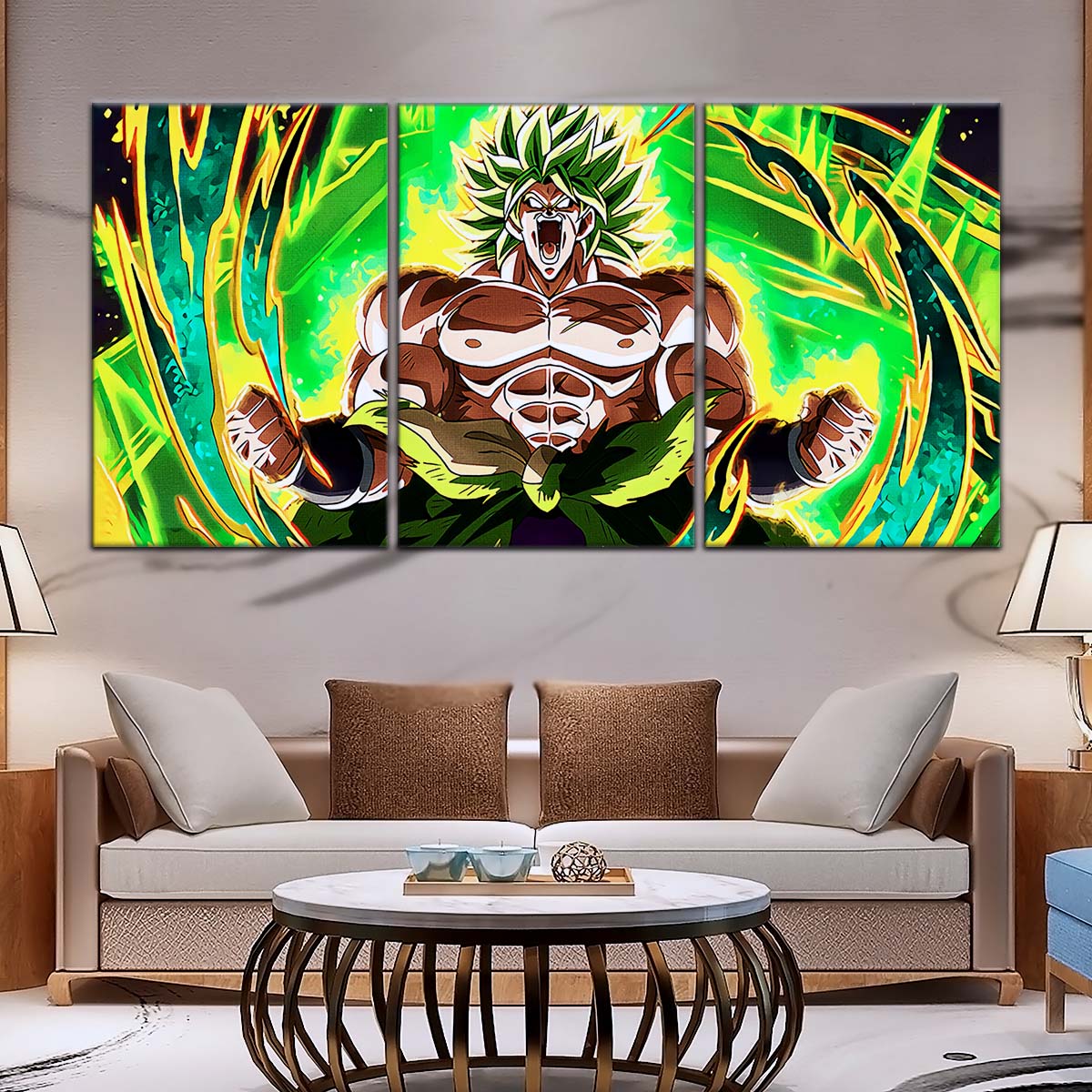 Dragon Ball Wall Art - DR5019 - Broly Unleashed - Dragon Ball Super - Dragon Ball Poster - Dragon Ball Canvas