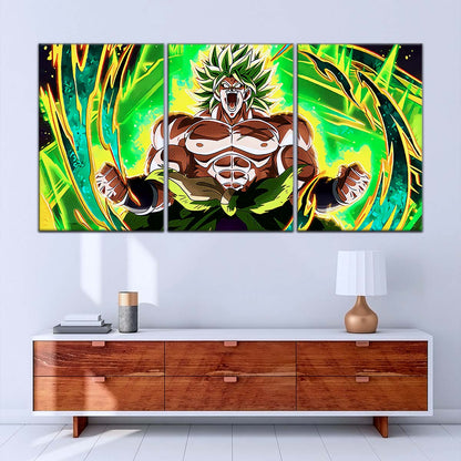 Dragon Ball Wall Art - DR5019 - Broly Unleashed - Dragon Ball Super - Dragon Ball Poster - Dragon Ball Canvas