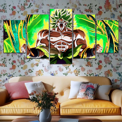 Dragon Ball Wall Art - DR5019 - Broly Unleashed - Dragon Ball Super - Dragon Ball Poster - Dragon Ball Canvas