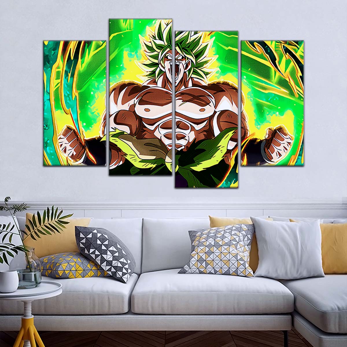 Dragon Ball Wall Art - DR5019 - Broly Unleashed - Dragon Ball Super - Dragon Ball Poster - Dragon Ball Canvas