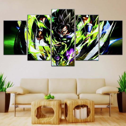 Dragon Ball Wall Art - DR5020 - Broly Unleashed - Dragon Ball Super - Dragon Ball Poster - Dragon Ball Canvas
