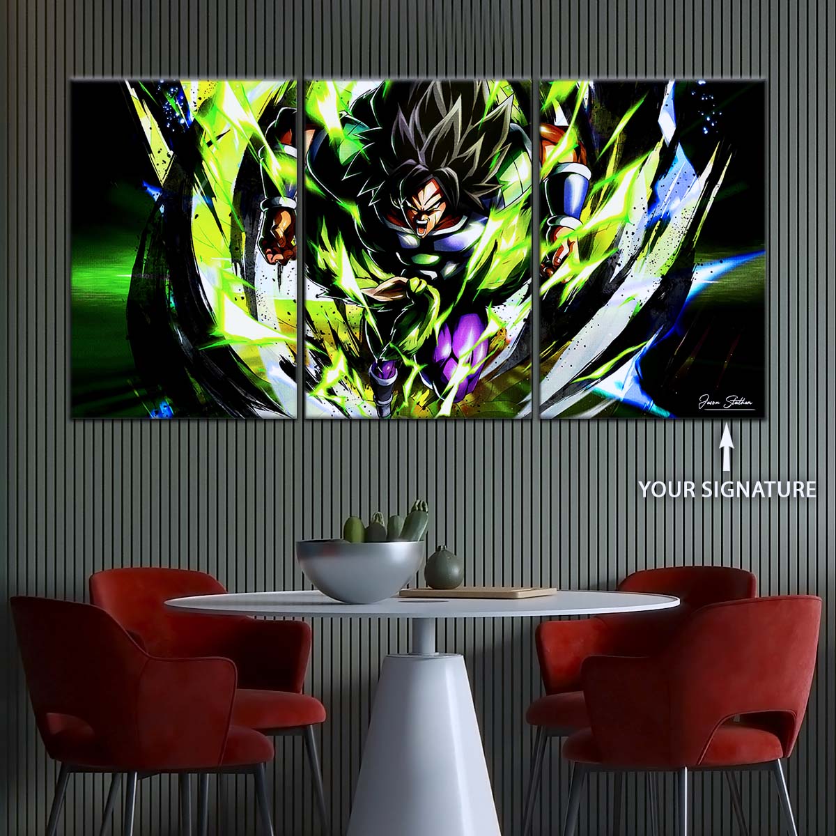 Dragon Ball Wall Art - DR5020 - Broly Unleashed - Dragon Ball Super - Dragon Ball Poster - Dragon Ball Canvas