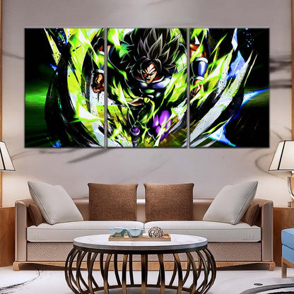 Dragon Ball Wall Art - DR5020 - Broly Unleashed - Dragon Ball Super - Dragon Ball Poster - Dragon Ball Canvas