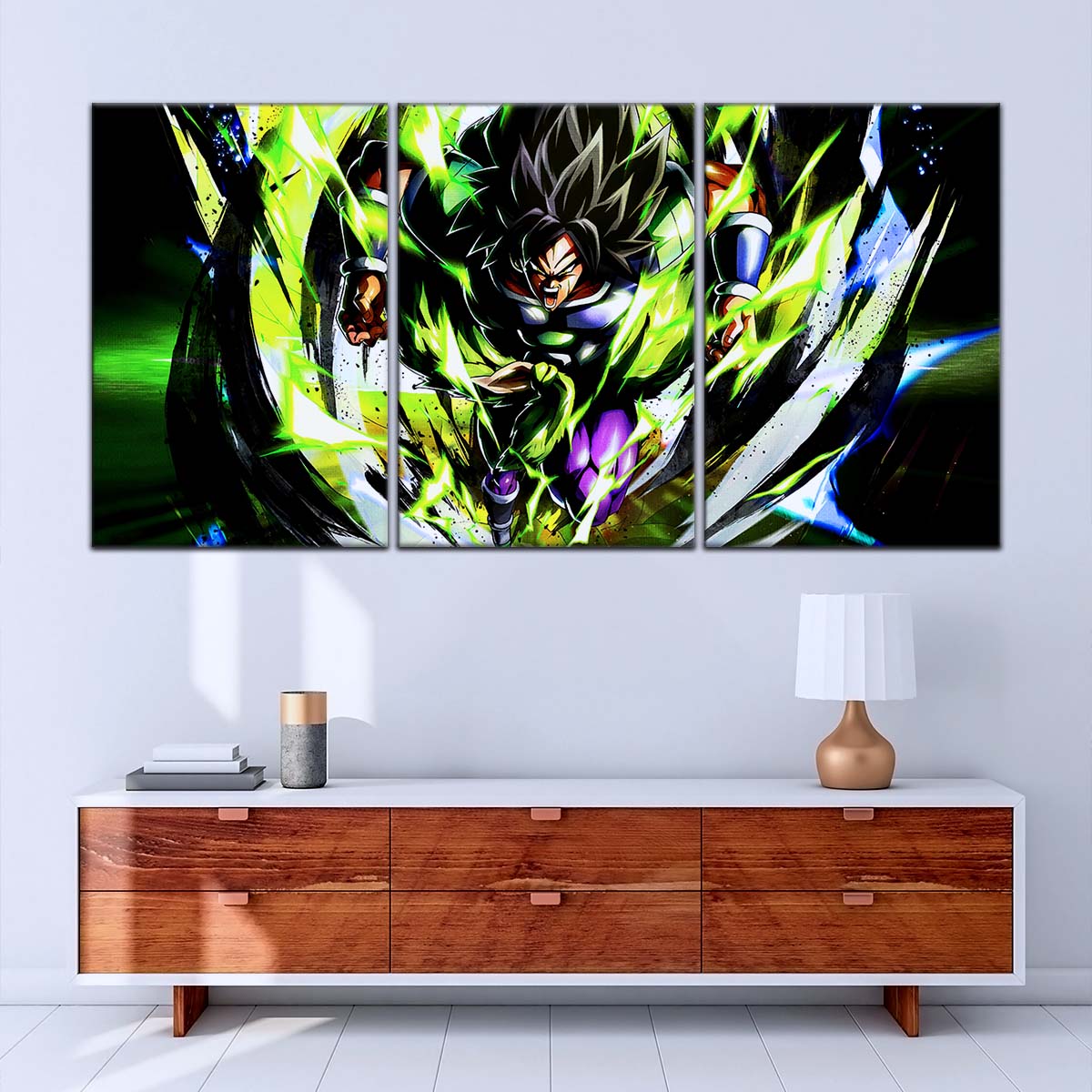Dragon Ball Wall Art - DR5020 - Broly Unleashed - Dragon Ball Super - Dragon Ball Poster - Dragon Ball Canvas