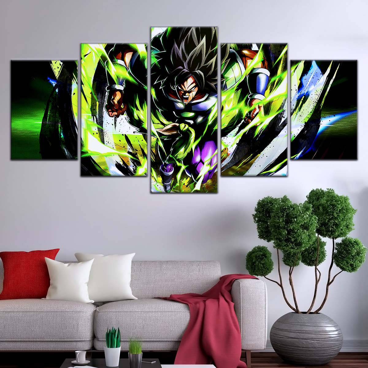 Dragon Ball Wall Art - DR5020 - Broly Unleashed - Dragon Ball Super - Dragon Ball Poster - Dragon Ball Canvas