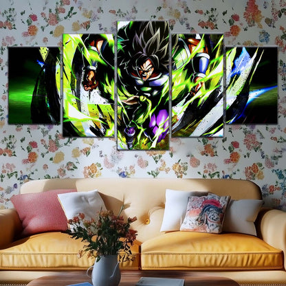 Dragon Ball Wall Art - DR5020 - Broly Unleashed - Dragon Ball Super - Dragon Ball Poster - Dragon Ball Canvas