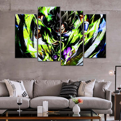 Dragon Ball Wall Art - DR5020 - Broly Unleashed - Dragon Ball Super - Dragon Ball Poster - Dragon Ball Canvas