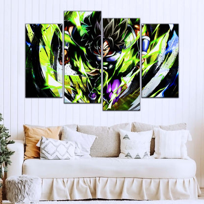 Dragon Ball Wall Art - DR5020 - Broly Unleashed - Dragon Ball Super - Dragon Ball Poster - Dragon Ball Canvas