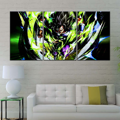 Dragon Ball Wall Art - DR5020 - Broly Unleashed - Dragon Ball Super - Dragon Ball Poster - Dragon Ball Canvas