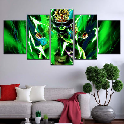 Dragon Ball Wall Art - DR5021 - Broly Unleashed - Dragon Ball Super - Dragon Ball Poster - Dragon Ball Canvas