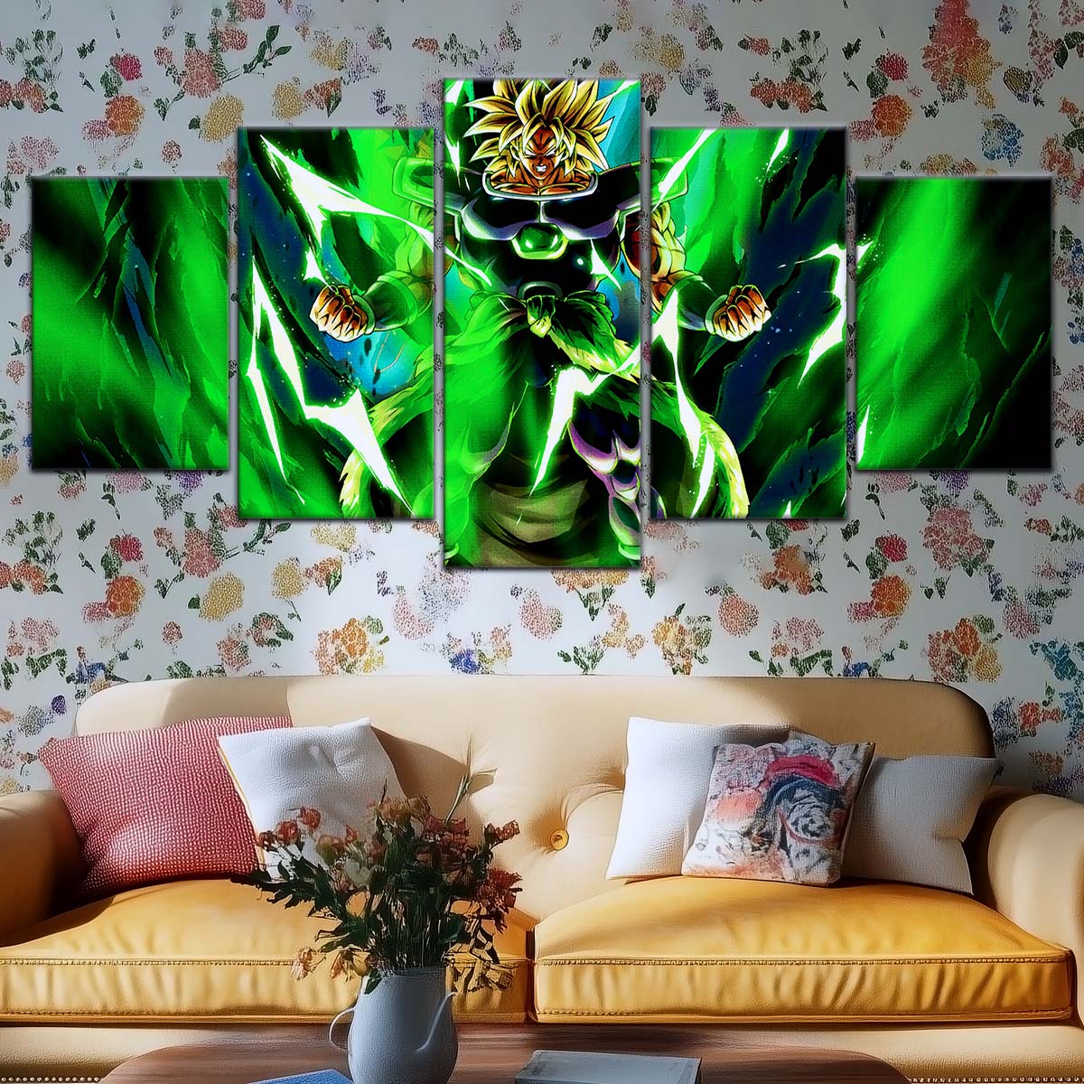 Dragon Ball Wall Art - DR5021 - Broly Unleashed - Dragon Ball Super - Dragon Ball Poster - Dragon Ball Canvas