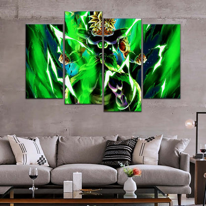 Dragon Ball Wall Art - DR5021 - Broly Unleashed - Dragon Ball Super - Dragon Ball Poster - Dragon Ball Canvas