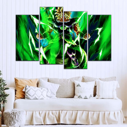 Dragon Ball Wall Art - DR5021 - Broly Unleashed - Dragon Ball Super - Dragon Ball Poster - Dragon Ball Canvas