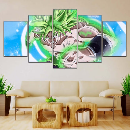Dragon Ball Wall Art - DR5022 - Broly Unleashed - Dragon Ball Super - Dragon Ball Poster - Dragon Ball Canvas