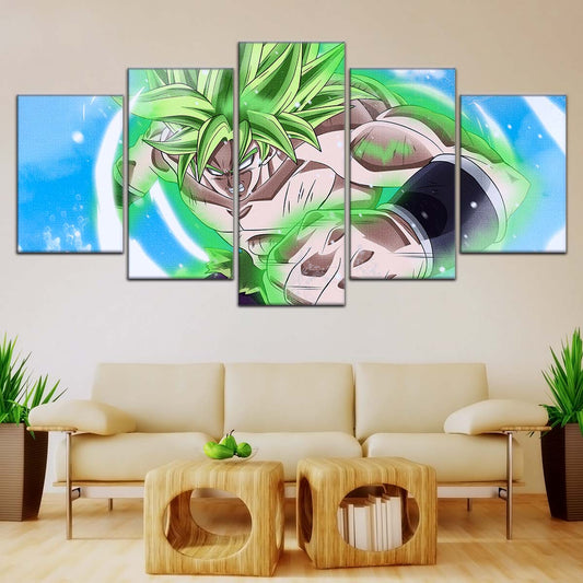 Dragon Ball Wall Art - DR5022 - Broly Unleashed - Dragon Ball Super - Dragon Ball Poster - Dragon Ball Canvas